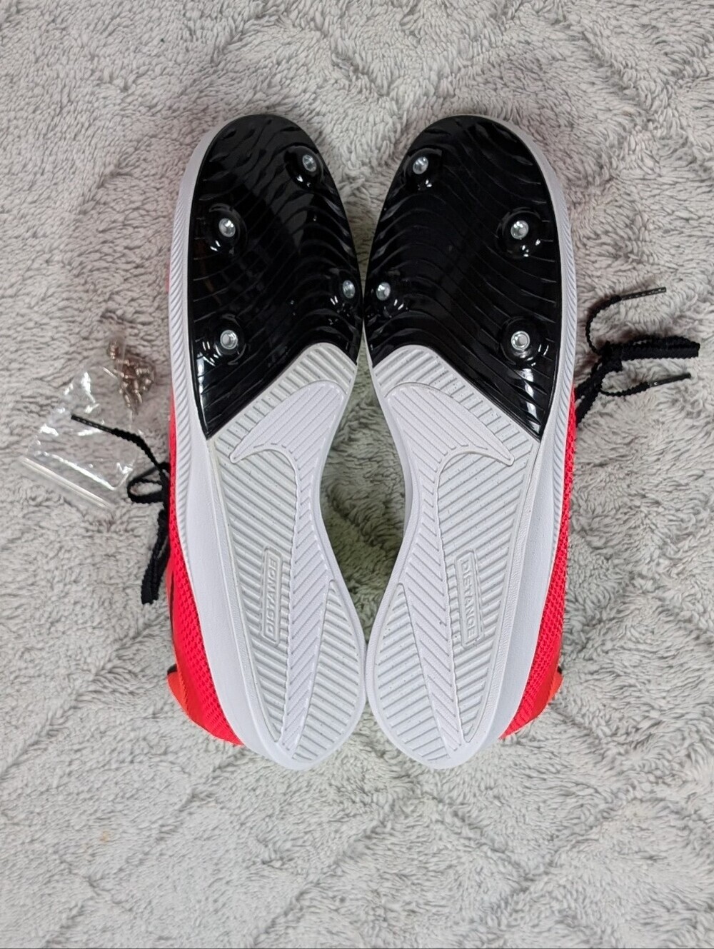 Nike Zoom Rival Red Volt Jasari Track Field Distance Spikes Mens 10.5 DC8725-601 - Picture 5 of 6